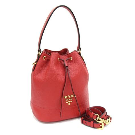 prada 1be018|Prada Shoulder Bag 1BE018 Red Leather Ladies PRADA.